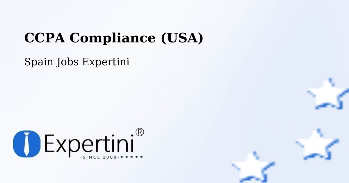 CCPA Privacy Rights & Compliance Notice – Codo - Spain Jobs Expertini